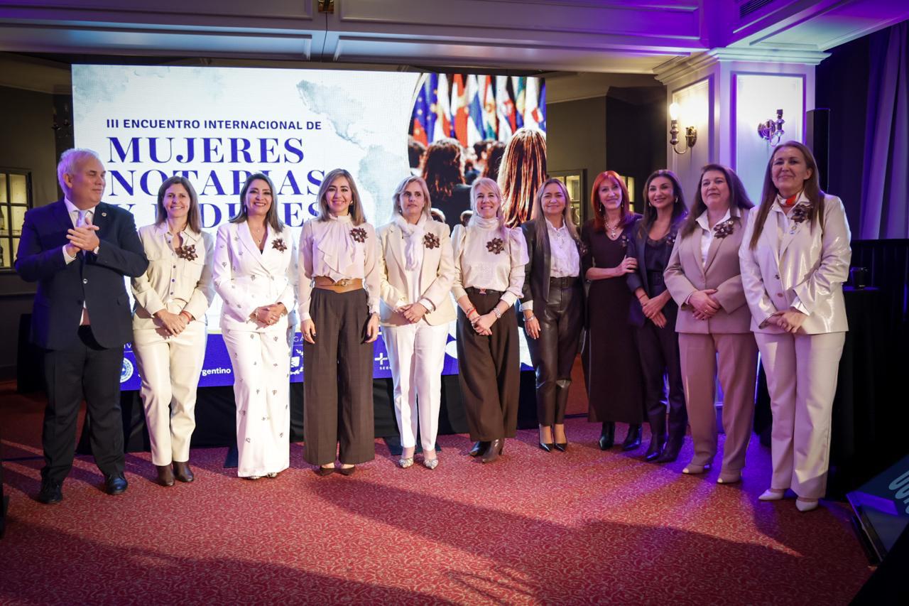 Mendoza presente en el III Encuentro Internacional de Mujeres Notarias y Líderes de América
